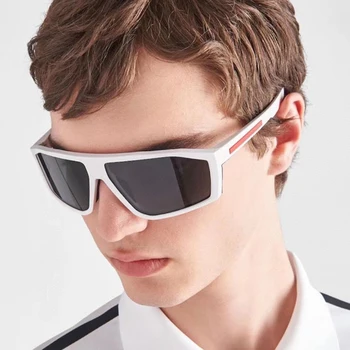 08y Uv400 Мужские Солнцезащитные очки в спортивном стиле для катания на лыжах, Женские Солнцезащитные очки из ацетата Оригинального качества, роскошные очки с защитой от черных солнечных лучей