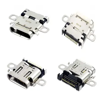 1 / 2шт Порт зарядки USB Type-C для консоли Nintend Switch, Разъем для зарядки, Разъем питания