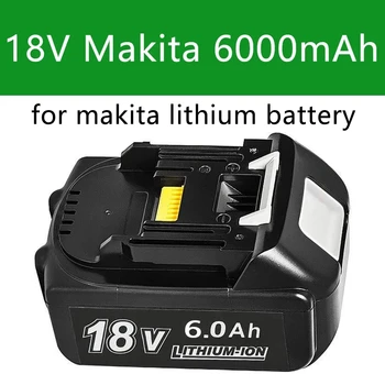 100% Оригинальная батарея makita 18v 12000mAh Аккумуляторная Батарея Для Электроинструментов со Светодиодной Литий-ионной Заменой LXT BL1860B BL1860 BL1850