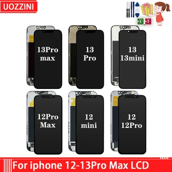 100% Протестированный OLED Для iphone 13 mini ЖК-дисплей С Сенсорным Экраном Digitizer В Сборе Замена Для iPhone 12 Pro max /12 Mini/12 Pro