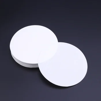 100 Шт. Сетчатое сито для кофе, диски из качественной фильтровальной бумаги, круглые, средний расход, белый