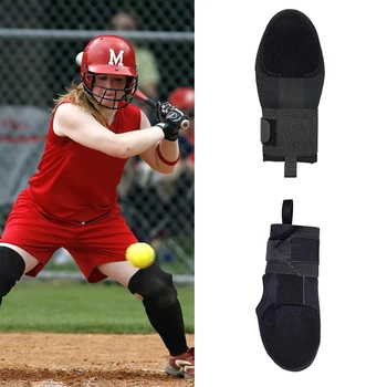 1ШТ Молодежные перчатки для бейсбола и взрослых, защитные перчатки для рук для софтбола и хоккея