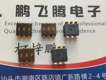 2 шт./лот Оригинальный тайваньский переключатель кода набора номера KE DSIC03TSGER 3-битный код с плоским циферблатом 3P switch patch 2.54 мм