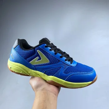 2023 Бадминтон кроссовки для мужчин синие спортивные ботинки мужские нескользящие настольный теннис обувь мужчины дышащая крытый суд обуви