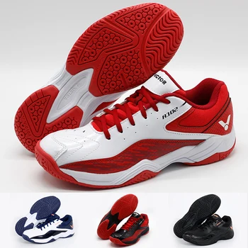 2023 новая Обувь Victor Для Бадминтона Для Мужчин и женщин, Дышащие Высокоэластичные Нескользящие Спортивные Кроссовки, Теннисные штормы
