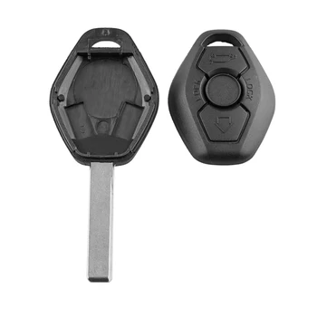 3 Кнопки дистанционного автомобильного брелока для замены корпуса для BMW E81 E46 E39 E60 E61
