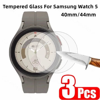 3шт Закаленное Стекло для Samsung Galaxy Watch 5 4 6 40 мм 44 мм Защитная Пленка для Samsung watch4 Classic 42/46 мм Защитная пленка