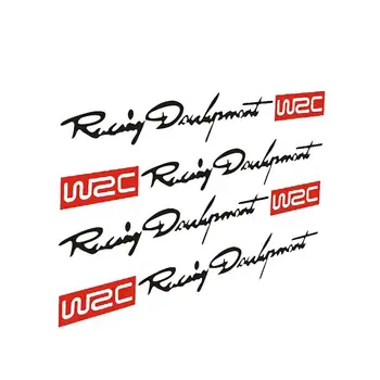 4шт Наклейки На Ручки Автомобиля WRC Rally Racing В Полоску Автомобильные Наклейки Виниловые для Tesla Roadster Model 3 Model S Model X Car-styling Hot New