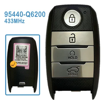 95440-Q6200 3 + 1 Кнопки Auto Smart Remote 433 МГц SYE3FOB1908 Заменяют автомобильный брелок для KIA Seltos 2020+