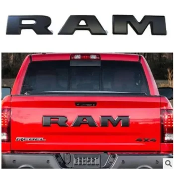 ABS Буквенная Эмблема Значок Из Углеродного Волокна Наклейка на Заднюю Дверь Багажника для Ram 2015-2018 1500 2500 3500 Переоборудование Автомобиля