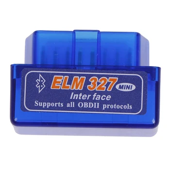 Bluetooth V2.1 Mini elm 327 OBDII сканер OBD автомобильный диагностический инструмент считыватель кода