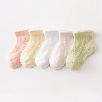 Citgeett Осенние Носки для младенцев, мальчиков и девочек, Летние Тонкие Сетчатые носки, Повседневные носки для малышей, подарок на День рождения