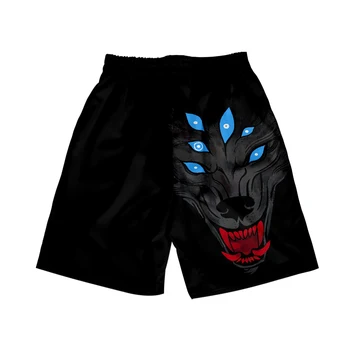 Dragon Age Dreadwolf с 3D принтом Летние мужские шорты для отдыха в стиле Харадзюку, пляжные шорты для отдыха