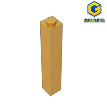 Gobricks GDS-866 Brick 1 x 1 x 5 (тип шипов не определен) совместим с 2453 детскими игрушками