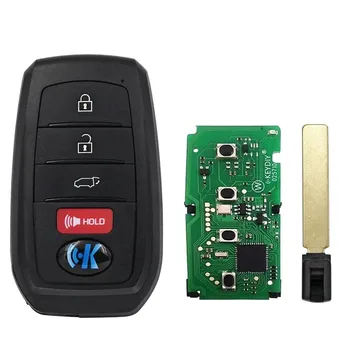 KEYDIY TB01-4 KD Smart Car Key Prox Пульт Дистанционного Управления с чипом 8A для Toyota Corolla Camry и Lexus Support 2110 F433 для KD Tools