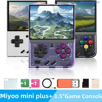 MIYOO Mini Plus Ретро Портативная Игровая Консоль Portable V2 Mini + IPS Экран Классическая 3,5 