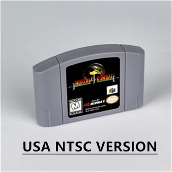Mortal Kombat 4 для 64 битного игрового картриджа Американская версия Формат NTSC
