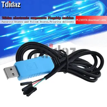 PL2303 TA USB TTL RS232 преобразующий последовательный кабель PL2303TA Совместим с Win XP / VISTA/7/8/8.1 лучше, чем pl2303hx