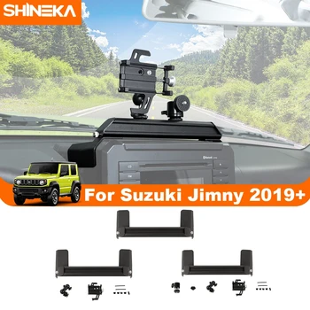 SHINEKA Автомобильный Центр Управления Расширенный Держатель Телефона Кронштейн Камеры Подставка Для Suzuki Jimny JB64 JB74 2019 2020 2021 2022 2023