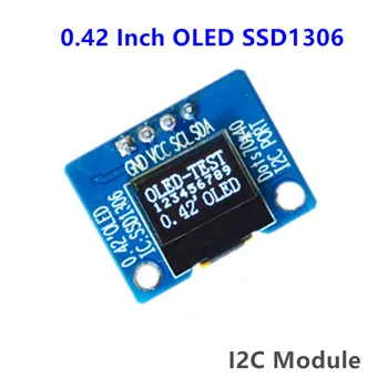 SSD1306/SH1106 16 КОНТАКТОВ 0,42-Дюймовый OLED-Модуль 72x40 Точечно-Матричный SPI I2C LCD Для Интеллектуального Браслета С Чашкой Для Воды