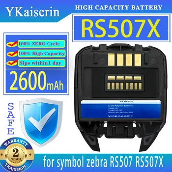 YKaiserin 2600 мАч Сменный Аккумулятор для Цифровых Аккумуляторов symbol zebra RS507 RS507X BTRY-RS50EAB02-01