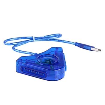 Адаптер игрового контроллера USB, Преобразователь геймпада, Двухпортовые контроллеры для ПК, USB-адаптер для PS1/для PS2
