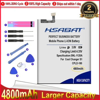 Аккумулятор HSABAT 0 Cycle 4800mAh CPLD-180 для Coolpad LeEco Cool Changer S1 C105-8, сменный аккумулятор