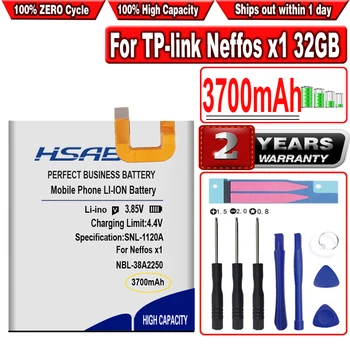 Аккумулятор HSABAT 3700mAh NBL-38A2250 для TP-link Neffos x1 32GB, TP902A