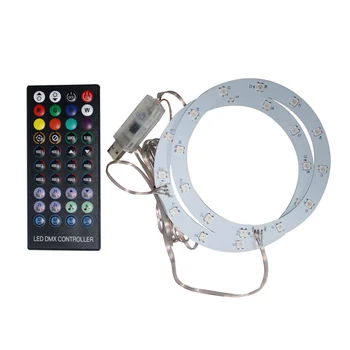 Аксессуары для светящегося ремешка Световая полоса RGB Светодиодная наклейка для консоли PS5 Световая панель Функция звукоснимания