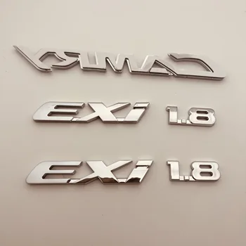 Буквенно-цифровой АБС 1.8 EXi для автомобильных логотипов, значков для багажа, табличек с дизайном автомобиля, наклеек на бейджи, хромированный Honda Civic Accord