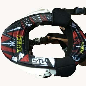 Взрослый Мотоциклетный Шейный Бандаж Для подростков для мотокросса, Поддерживающий шею, легкий вес, полный и прочный протектор, PP hard shell Moto gears