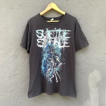 Винтажная мужская футболка Suicide Silence Band Tee
