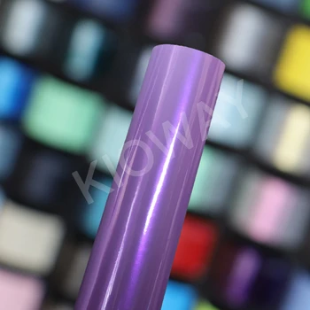 Высококачественная двухцветная фиолетовая пленка для упаковки кондитерских изделий виниловая обертка Фиолетовая виниловая наклейка гарантия качества 5 м /10 м /18 м