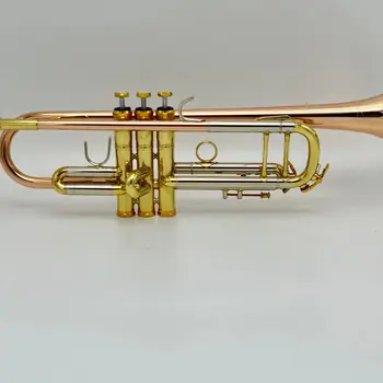 Высококачественная клавиша B из люминофорной бронзы, профессиональный инструмент для игры на трубе, ограничитель глубины звука профессионального уровня, резной рожок для трубы