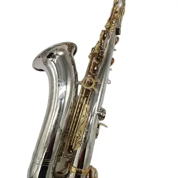 Высококачественный серебряный оригинальный O37 structure, модель B-tune, профессиональный тенор-саксофон, джазовый инструмент профессионального звучания