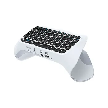 Геймпад с клавиатурой Беспроводной контроллер, совместимый с Bluetooth 3.0, чат-панель для игр с зарядкой Sony PS5 Gamepad TYPE-C
