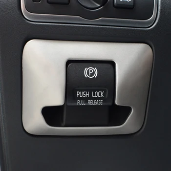 Дизайн Интерьера Автомобиля Электроника Кнопка Ручного Тормоза Накладка Клавиатуры Ручного Тормоза Наклейка Для Volvo XC60 XC70 V60 S60 S80 2009-2015