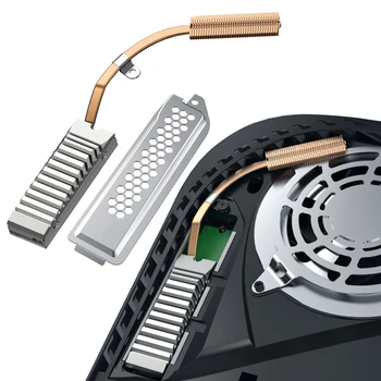 Для PS5 NVME M.2 SSD Радиатор с Термосиликоновой Прокладкой Алюминиевый Радиатор Теплоотвода Охладитель Тепловыделения для PS5 M2 2280 SSD