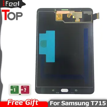 Для Samsung GALAXY Tab S2 T715 SM-T715 ЖК-дисплей с сенсорным экраном, дигитайзер, датчики в сборе, замена панели