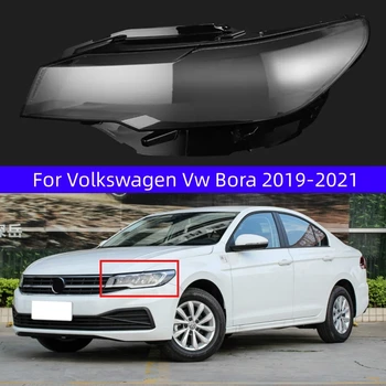 Для Volkswagen Vw Bora 2019 2020 2021 Передняя левая/правая фара автомобиля Головной свет лампы Крышка объектива