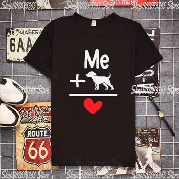 Забавная мужская и женская футболка с рисунком Питбуля, летняя черно-белая повседневная уличная футболка с принтом пары Pit Bull