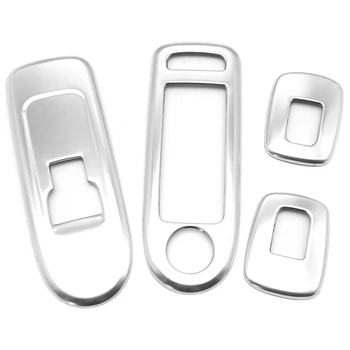 Защита дверного стеклоподъемника Хромированная накладка для аксессуаров Peugeot 508 Citroen C5