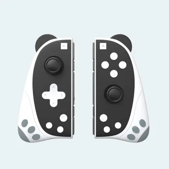 Игровой джойстик с милой пандой для беспроводного контроллера Switch, левый и правый геймпад для игровых ручек Switch NS Joy Handle