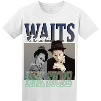 Классическая рэп-футболка Tom Waits Legend 90-х, винтажная повседневная футболка унисекс в стиле ретро PS-265