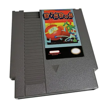 Классическая серия видеоигр NES - Игровой картридж Dig Dig 1 для консоли NES с 72 контактами