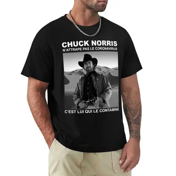 Классическая футболка с Чаком Норрисом, черная одежда в стиле хиппи для мальчика, мужские белые футболки