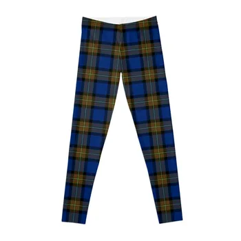 Клетчатые леггинсы Clan Minnock, женская спортивная одежда, спортивные штаны для тренажерного зала для женщин