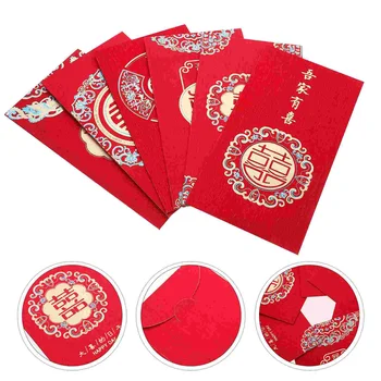 Красный конверт, карман для денег, традиционные китайские свадебные пакеты, Аксессуар, элемент флага, амортизатор теннисной ракетки.