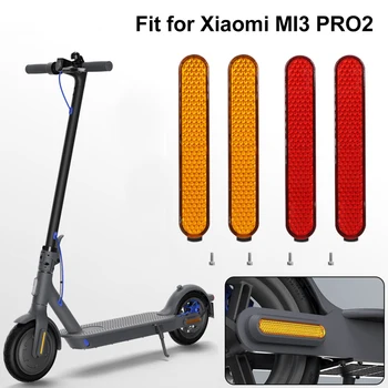 Крышка колеса электрического скутера, Светоотражающая полоса, защитный декоративный корпус ступицы для Xiaomi M365 Pro2 1S, защитный отражатель для скутера