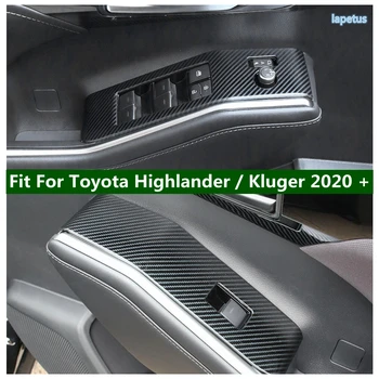 Модифицированные Аксессуары Для интерьера Toyota Highlander/Kluger 2020 - 2023 гг. Кнопка Включения Подъема Оконного Стекла Наклейка Для Отделки Крышки